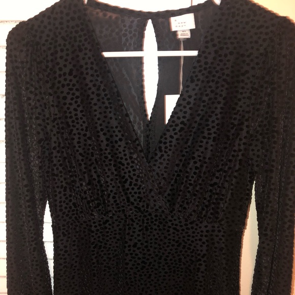 A NEW DAY Black Long Sleeve Dress - Picture 4 of 6